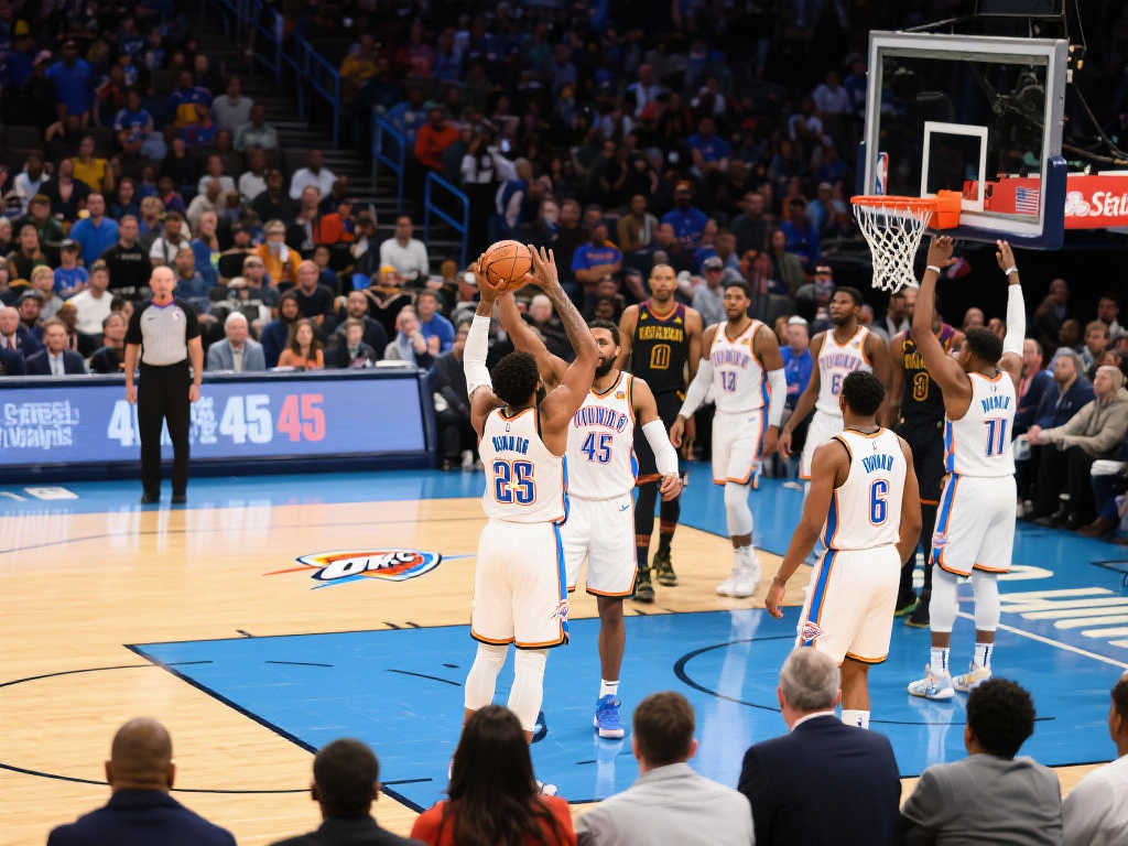 惊天一节！雷霆单节爆砍45分创队史纪录，领先掘金24分！